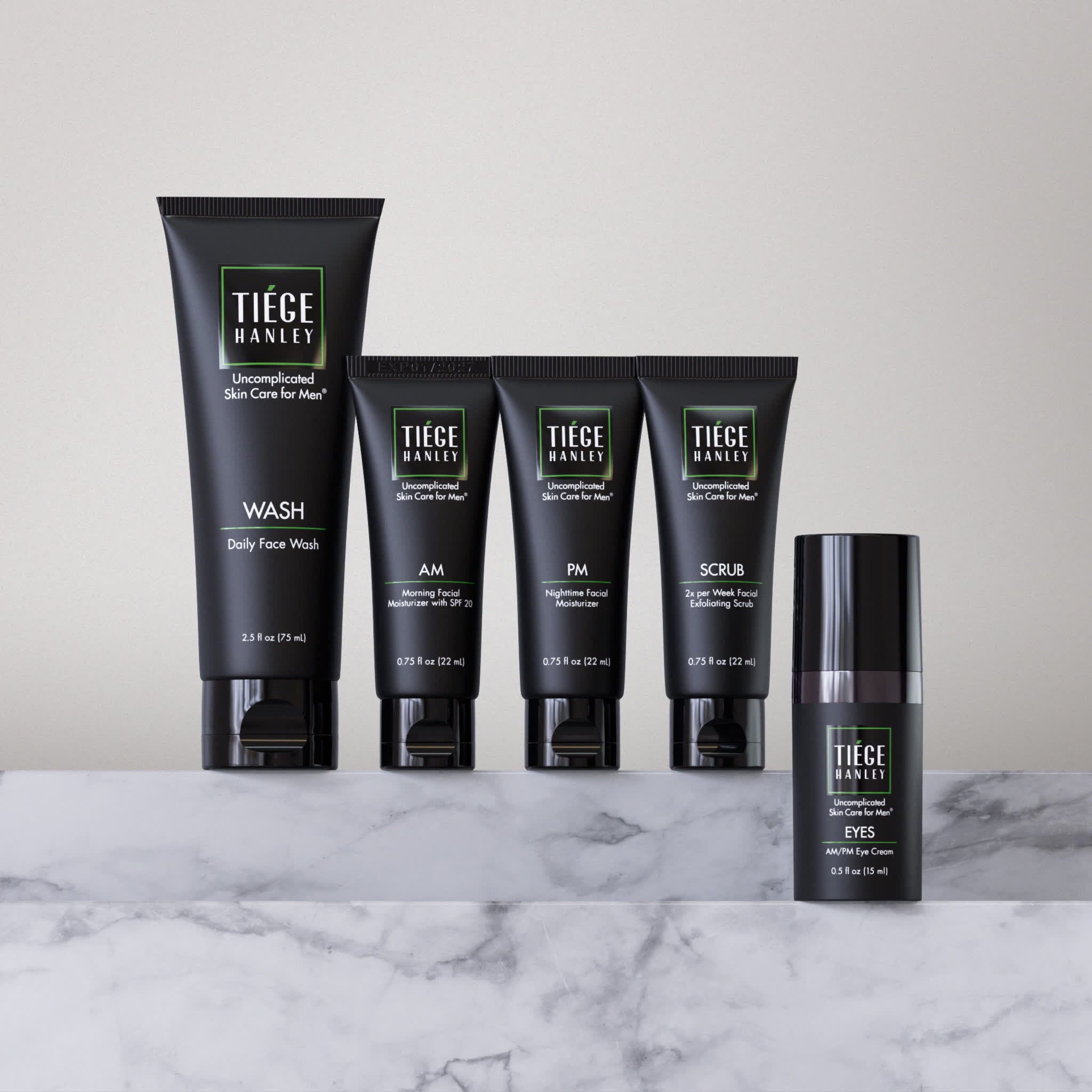 Tiege Hanley's Skin Care Kit for Men - The Advanced Routine