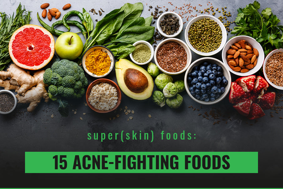 15 acne fighting foods