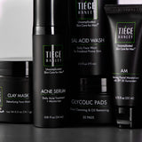 Collection of Tiege Acne Products