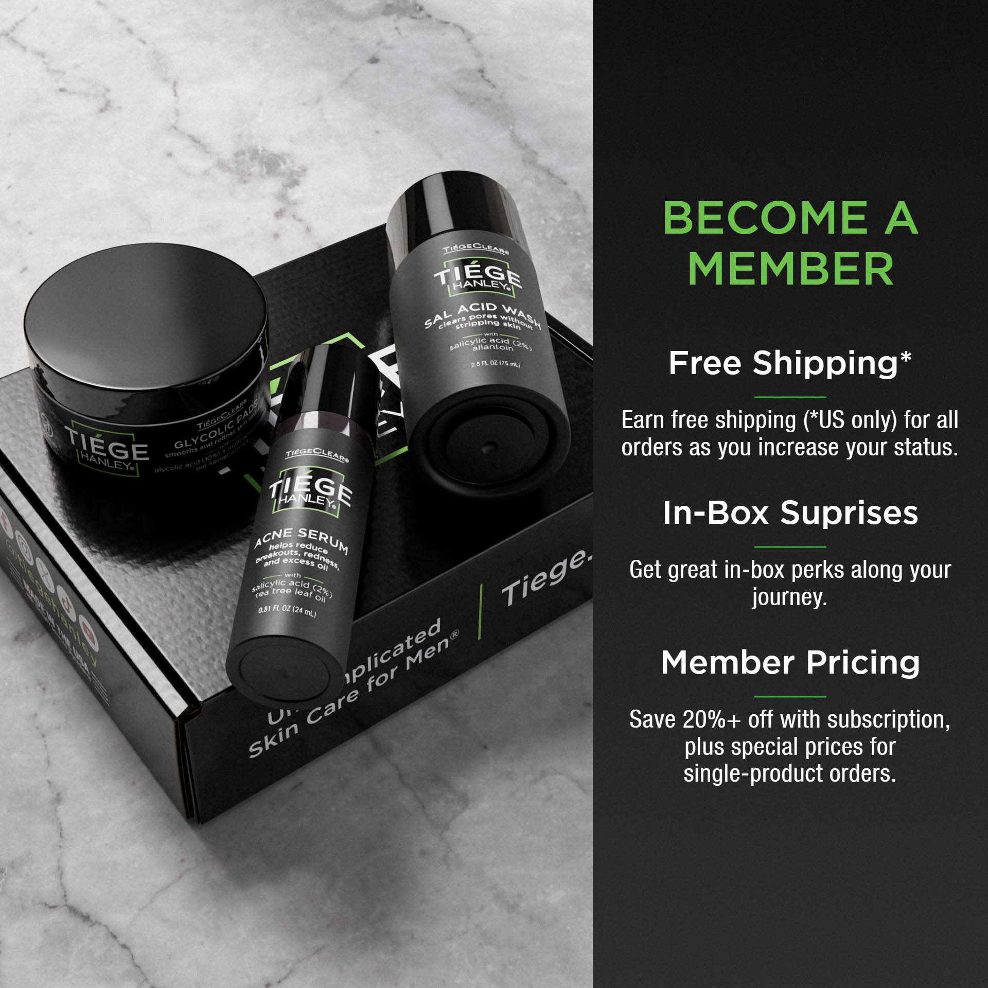 Complete Acne Treatment System for Men – Tiege Hanley