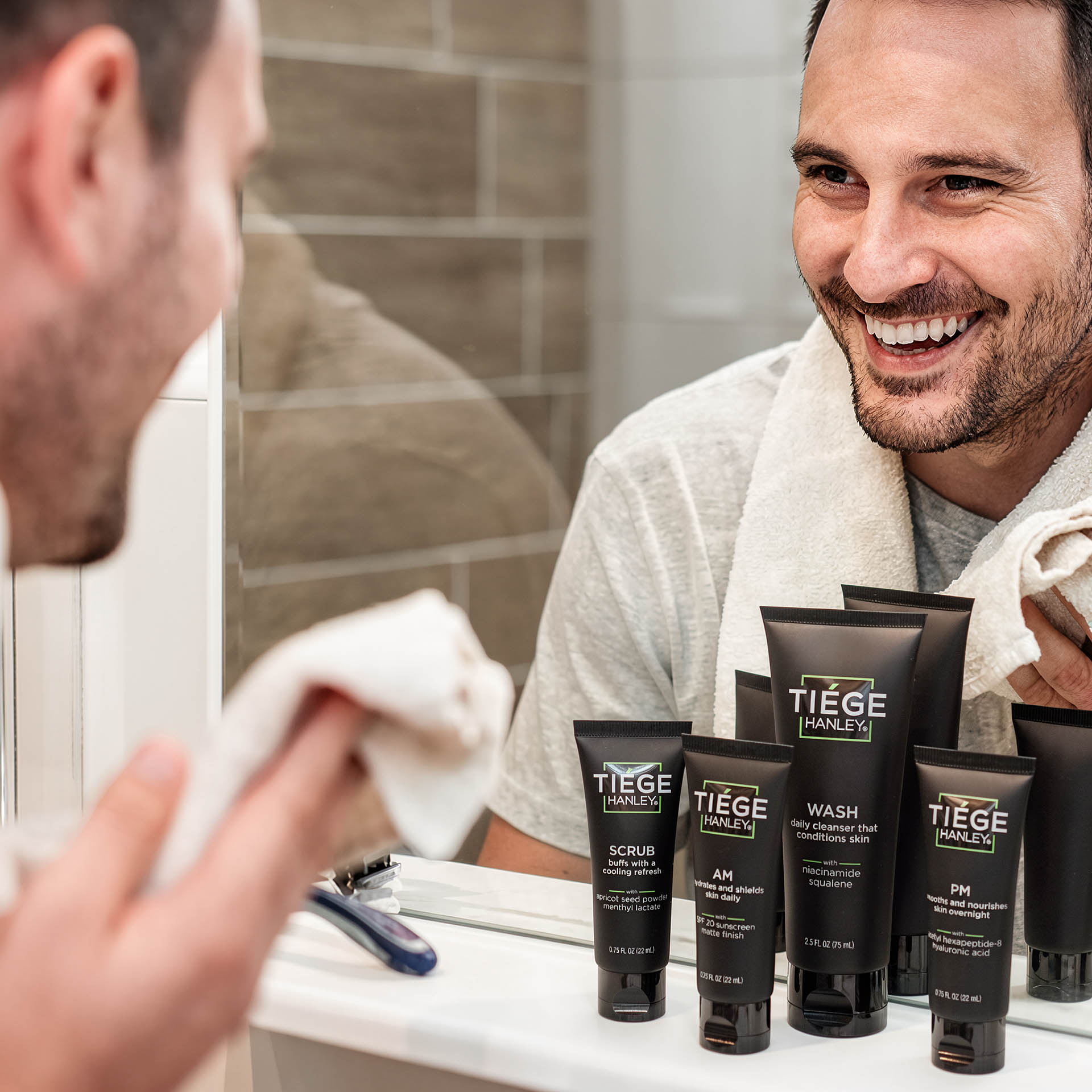 Tiege Hanley's Skin Care Kit for Men - The Essential Routine