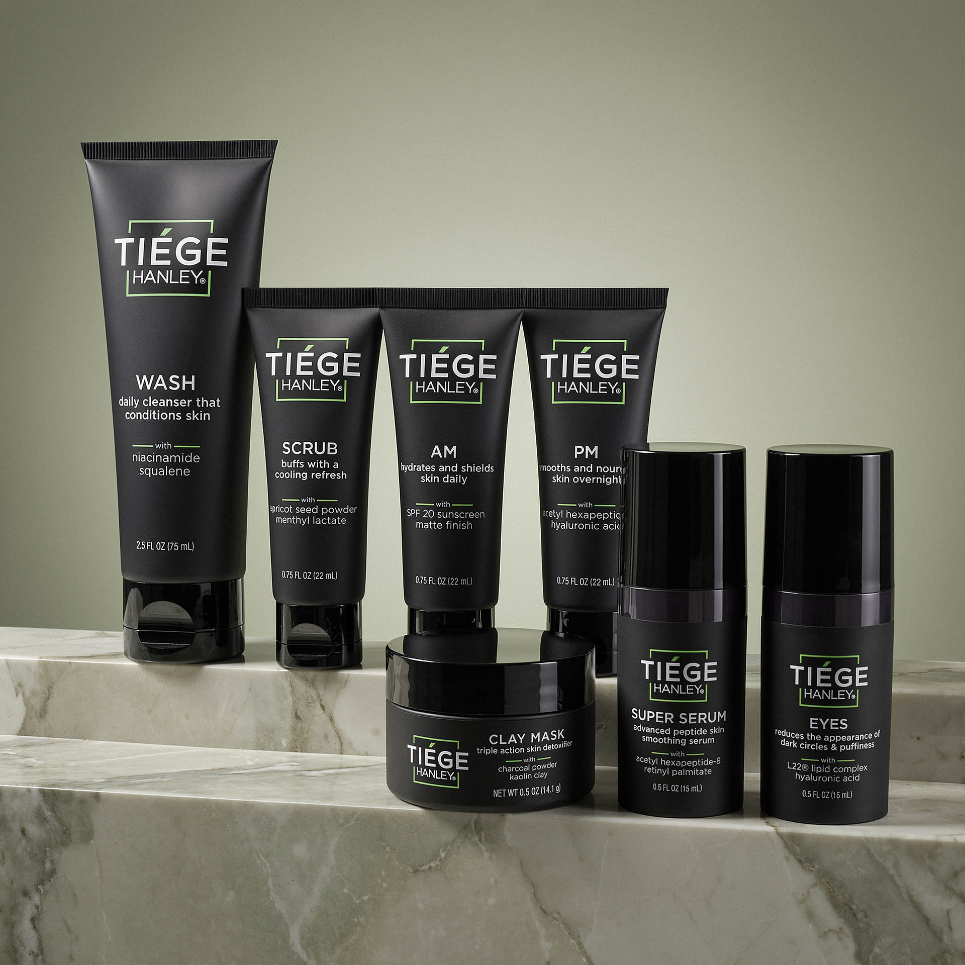 sage de cret（サージュデクレ） ツナギ オールインワン Tiege Hanley's Skin Care Kit for Men - The Revitalization Routine